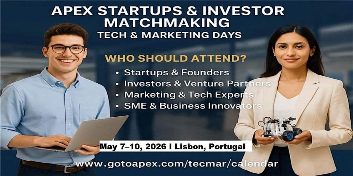 Apex Tech & Marketing Days | Apex Master Expos in Lisbon, Portugal