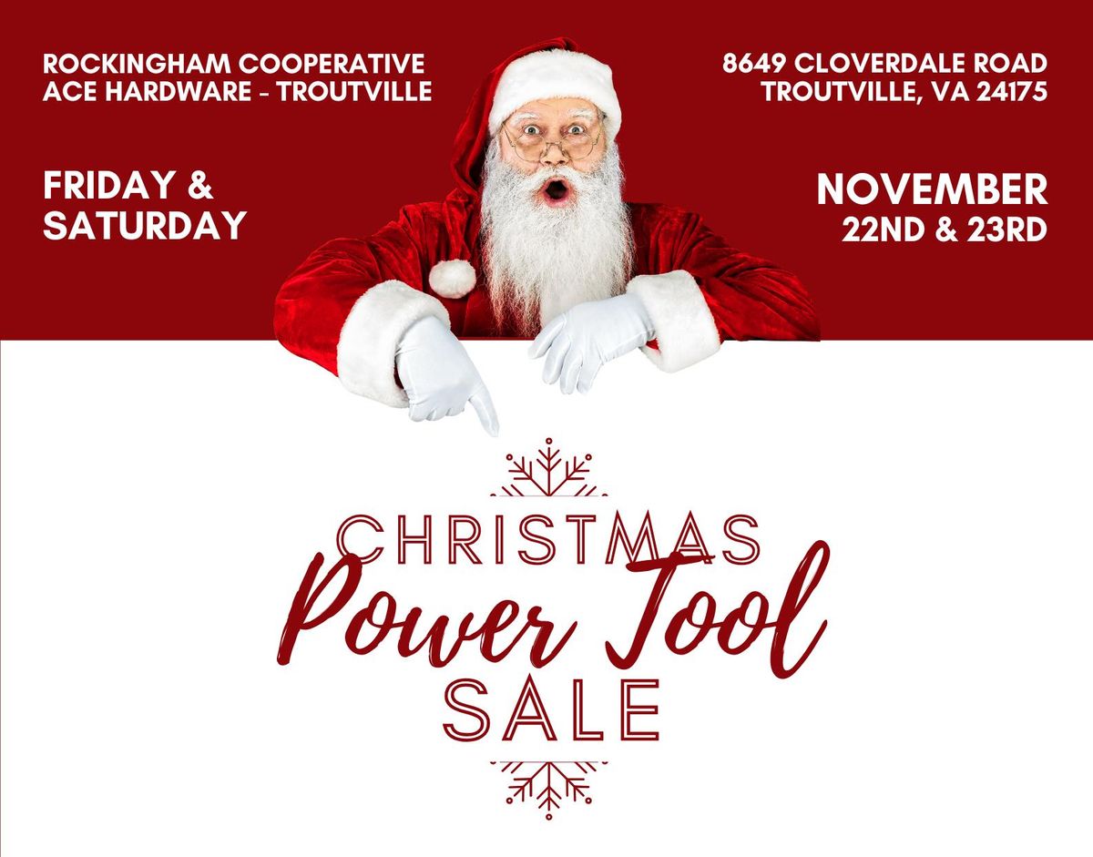 Christmas Power Tool Sale