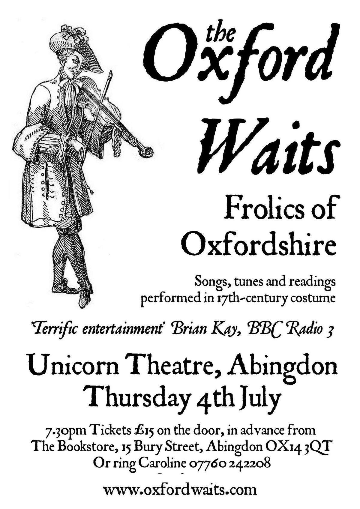Oxford Waits: Frolics of Oxfordshire