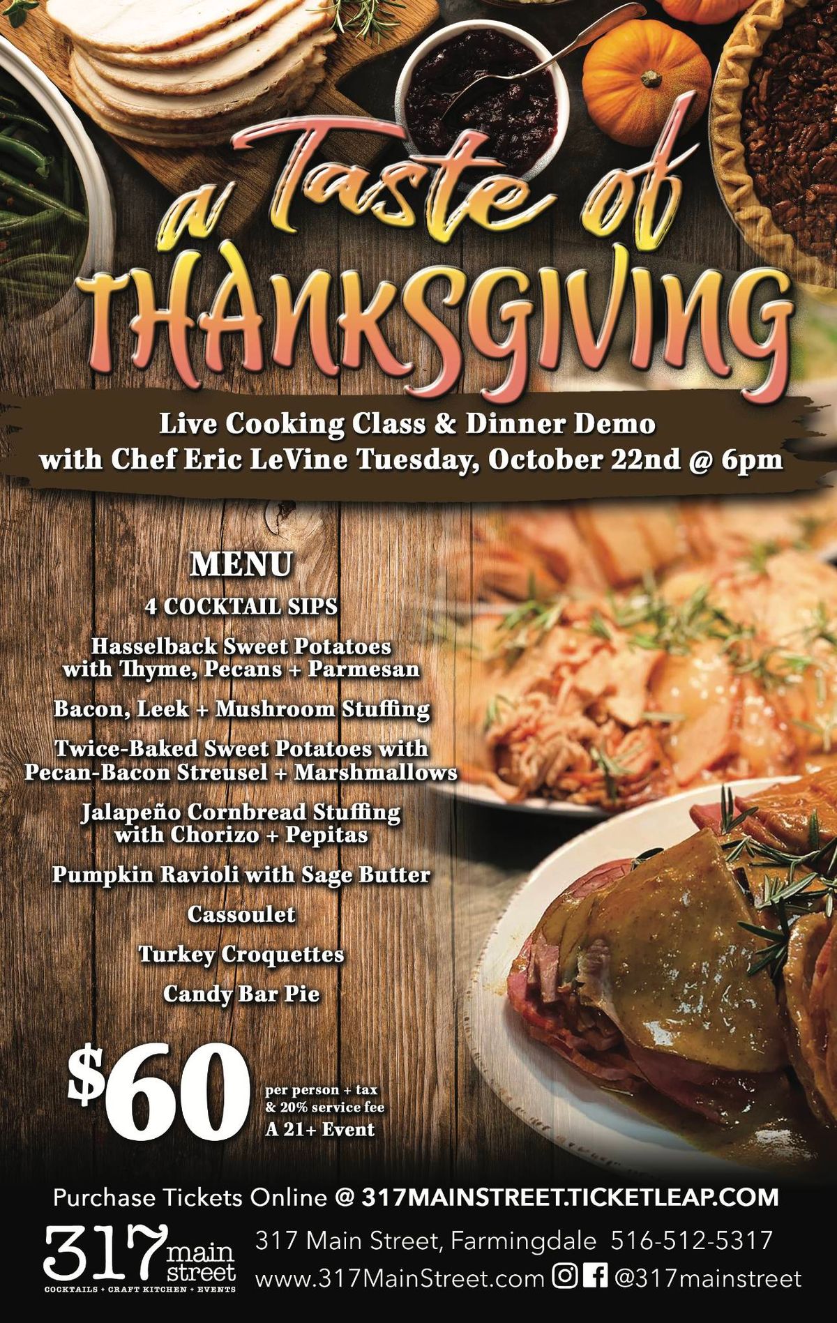 A Taste of Thanksgiving Cooking Class