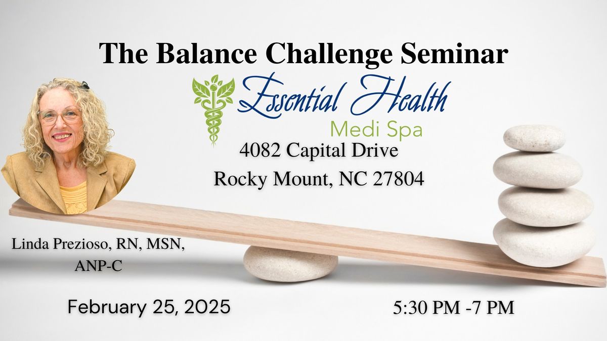 The Balance Challenge Seminar