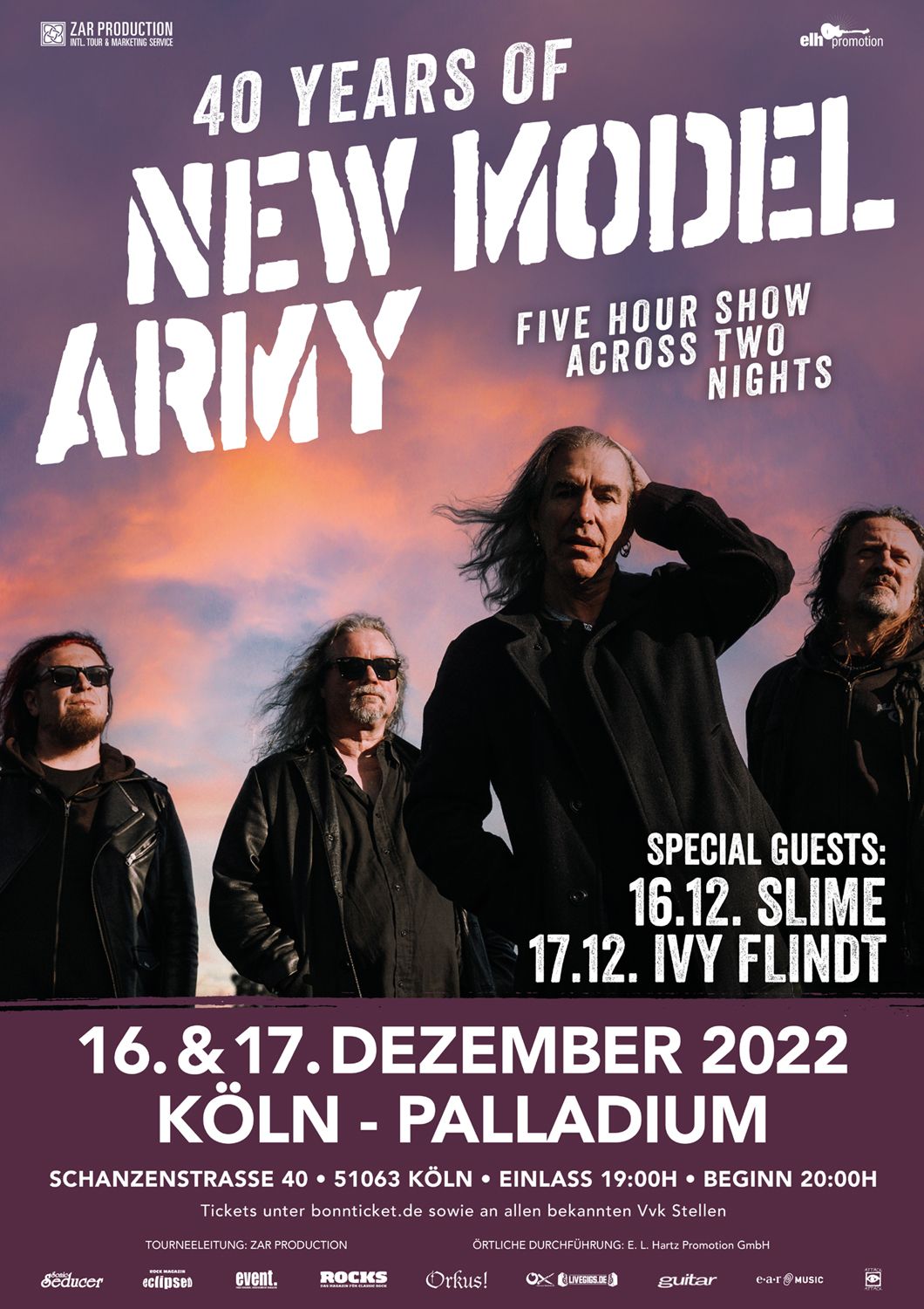 New Model Army Amsterdam Tickets