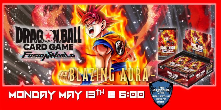 Dragon Ball Super TCG Blazing Aura Release Tournament