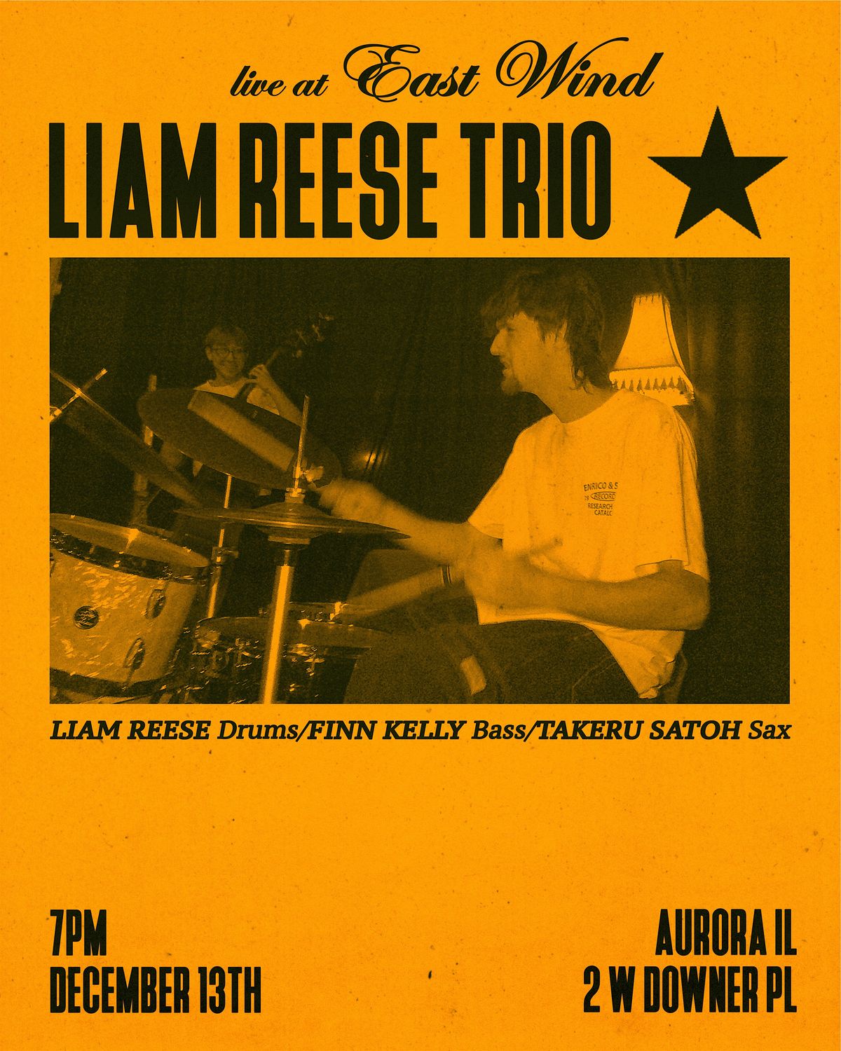 Liam Reese Trio Live at East Wind