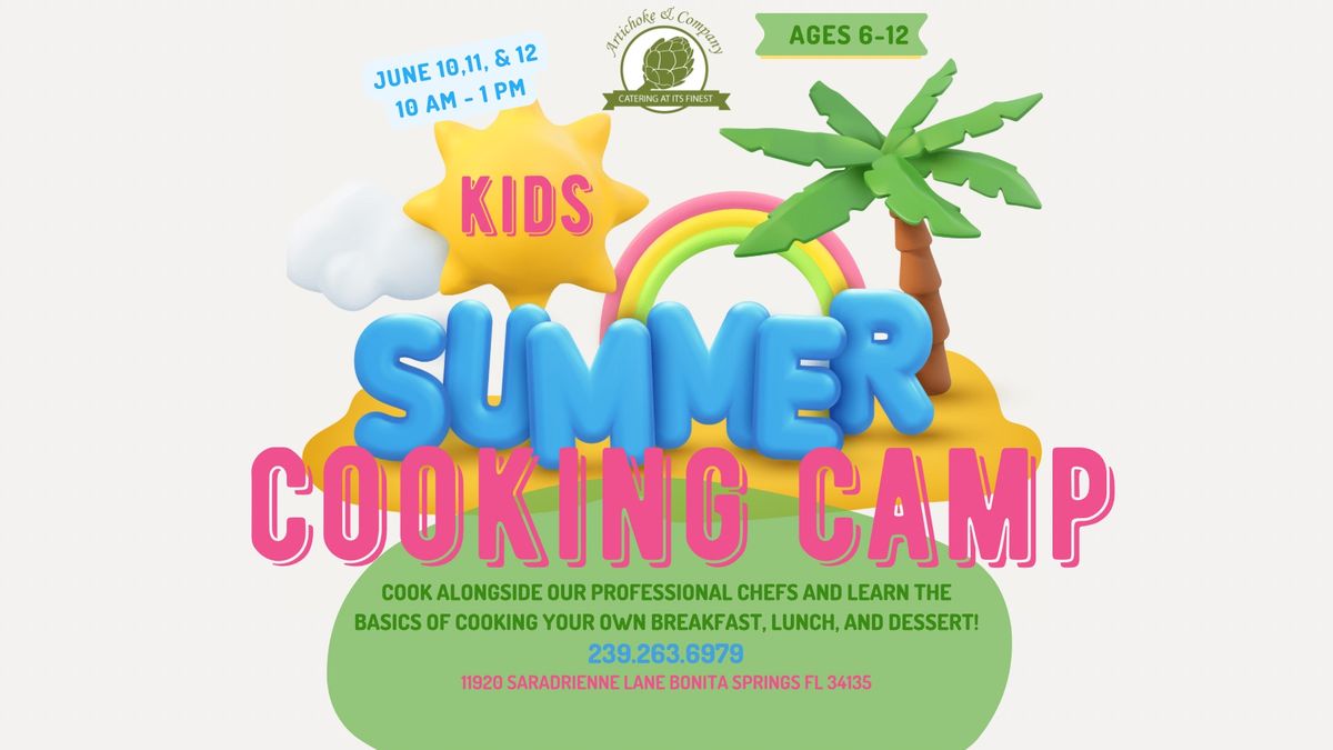 Kids Summer Cooking Camp \u2600\ufe0f?
