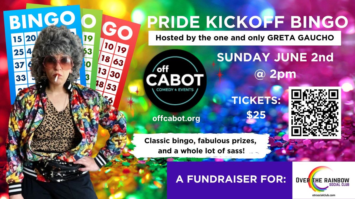 BINGO Fundraising Event to Kickoff Your Pride!