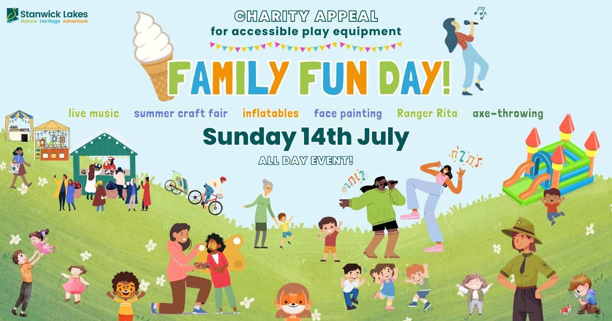 Family Fun Day & Summer Craft Fair at Stanwick Lakes