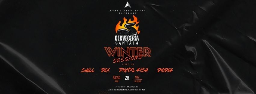 WINTER SESSION\u00b4S X CERVECERIA SANTALA | URBAN TECH MUSIC