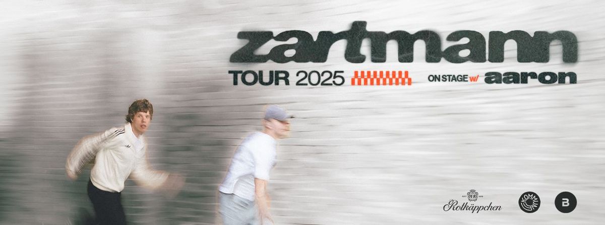 zartmann on stage w\/aaron - TOUR 2025 \u2022 Hannover \u2022 Faust \/ AUSVERKAUFT