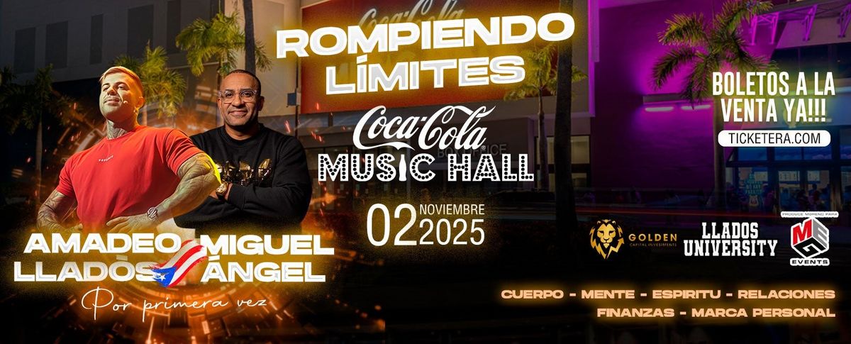 Rompiendo L\u00edmites at Coca-Cola Music Hall of Puerto Rico