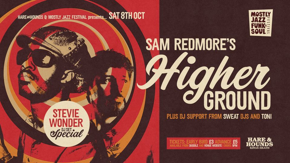 Sam Redmore's Higher Ground - Stevie Wonder DJ Set Special