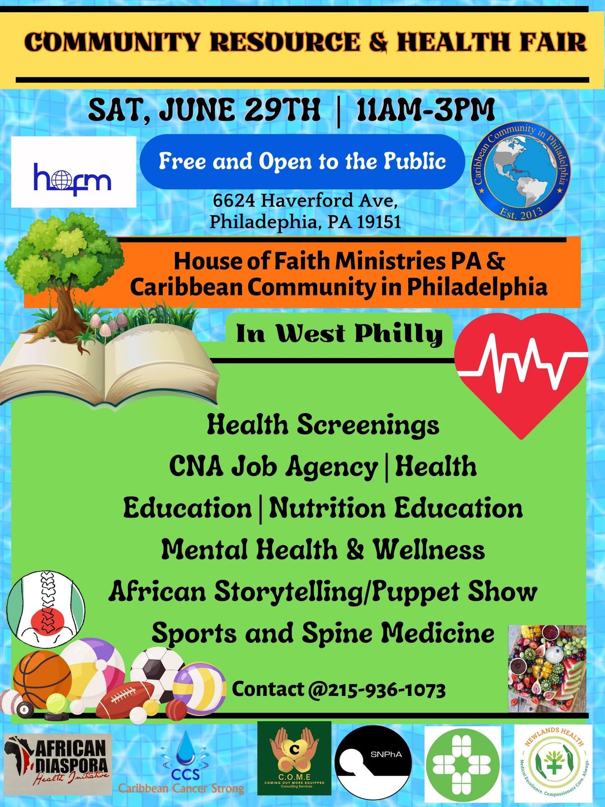 COMMUNITY RESOURCE AND HEALTH FAIR