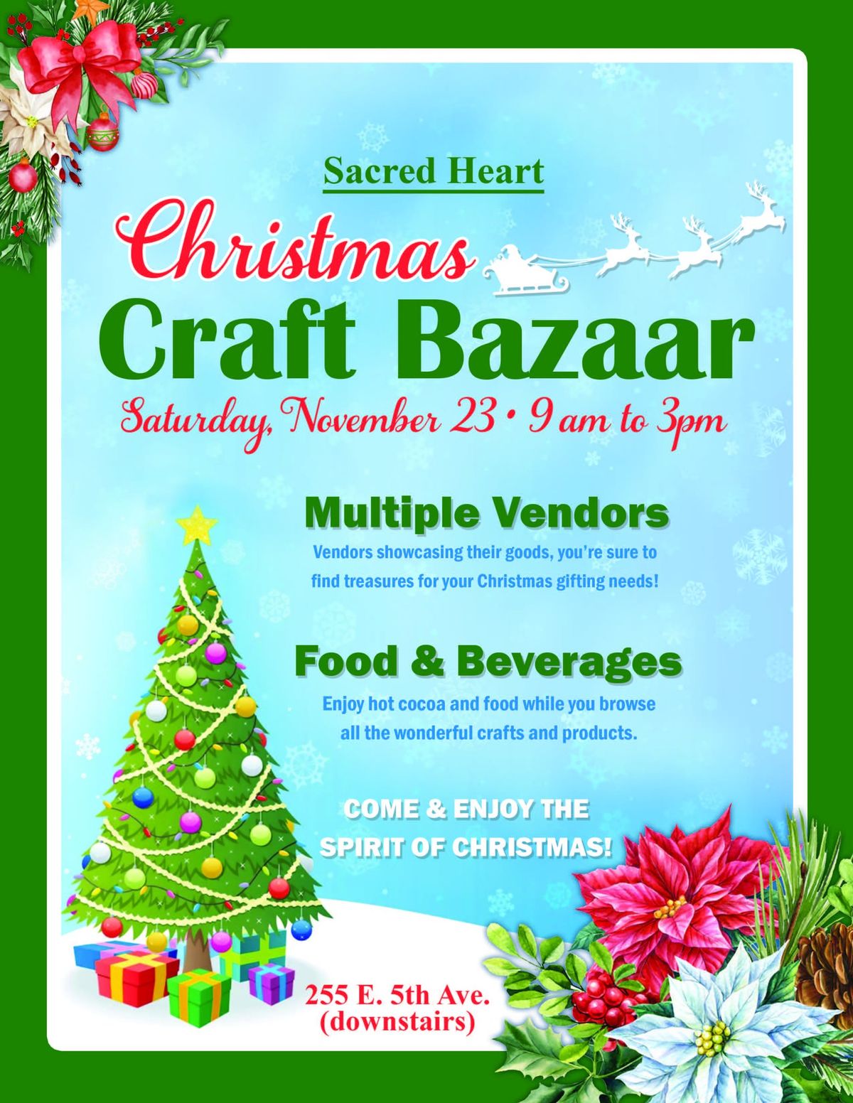 Sacred Heart Christmas Craft Bazaar