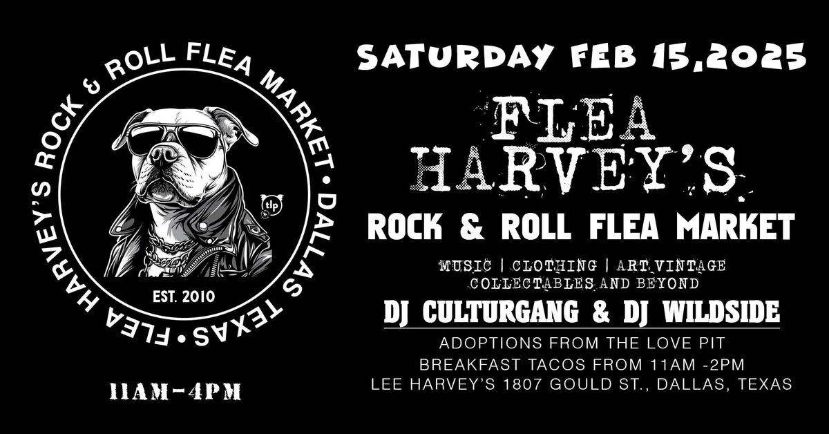 Flea Harvey's Rock N Roll Flea Market - February 2025 Edition