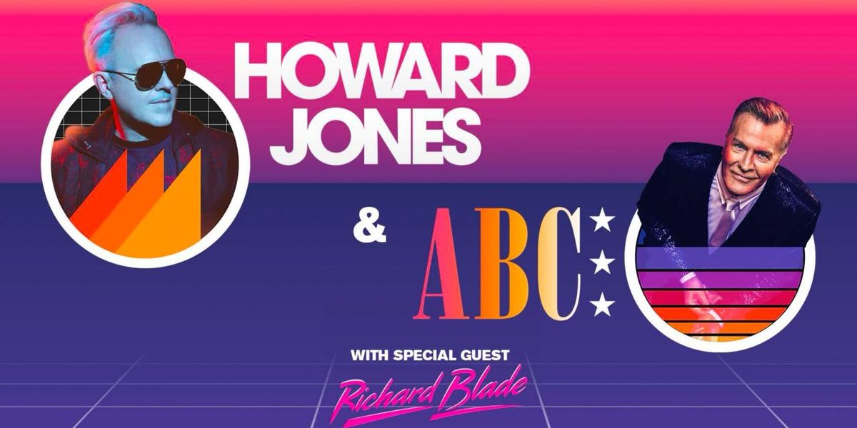 Howard Jones and ABC at Steelhouse