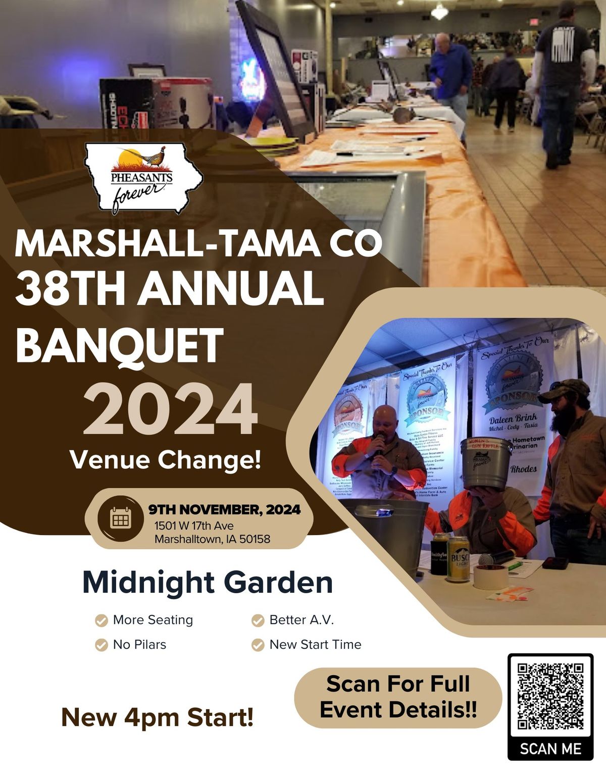 2024 Marshall-Tama County Pheasants Forever Banquet