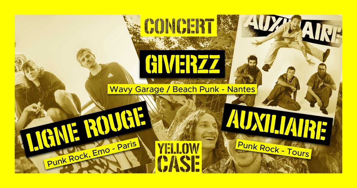 Concert BarBars - GIVERZZ + LIGNE ROUGE + AUXILIAIRE au LUTIN DE TRAVERS