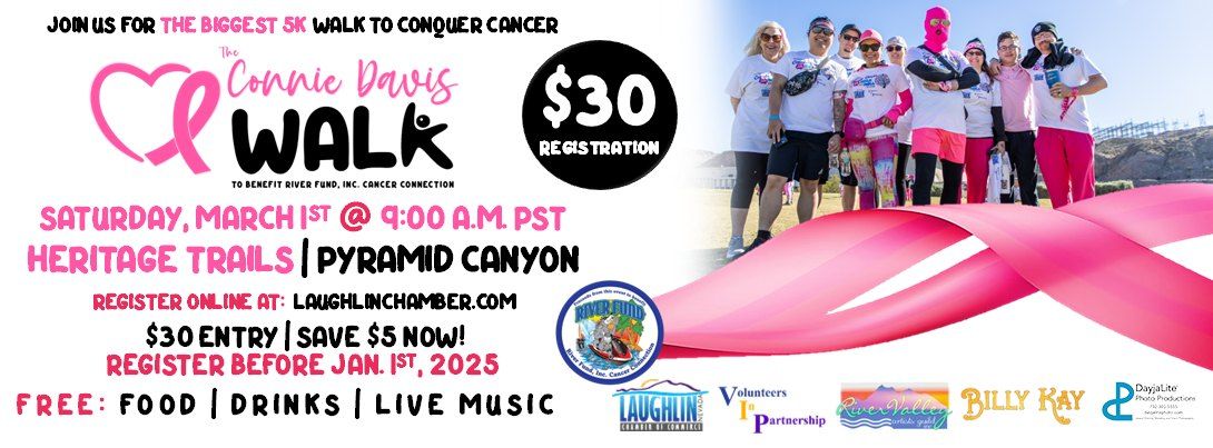 12th Annual Connie Davis Walk