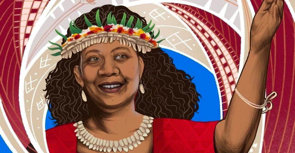 Teiwa Script Celebrating Project Banaba: Tribute to Teresia Teaiwa, Bernice Pauahi ...