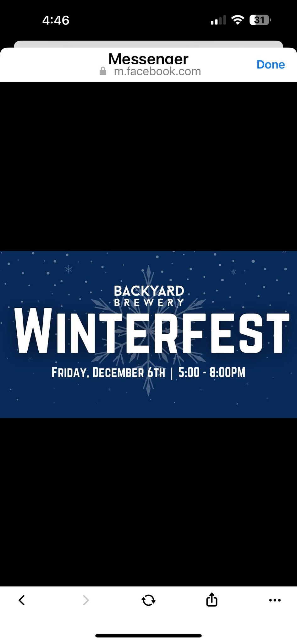 Backyard brewery winterfest