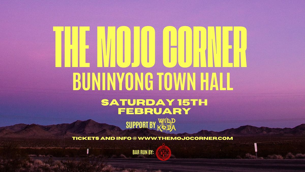 THE MOJO CORNER @ BUNINYONG TOWN HALL