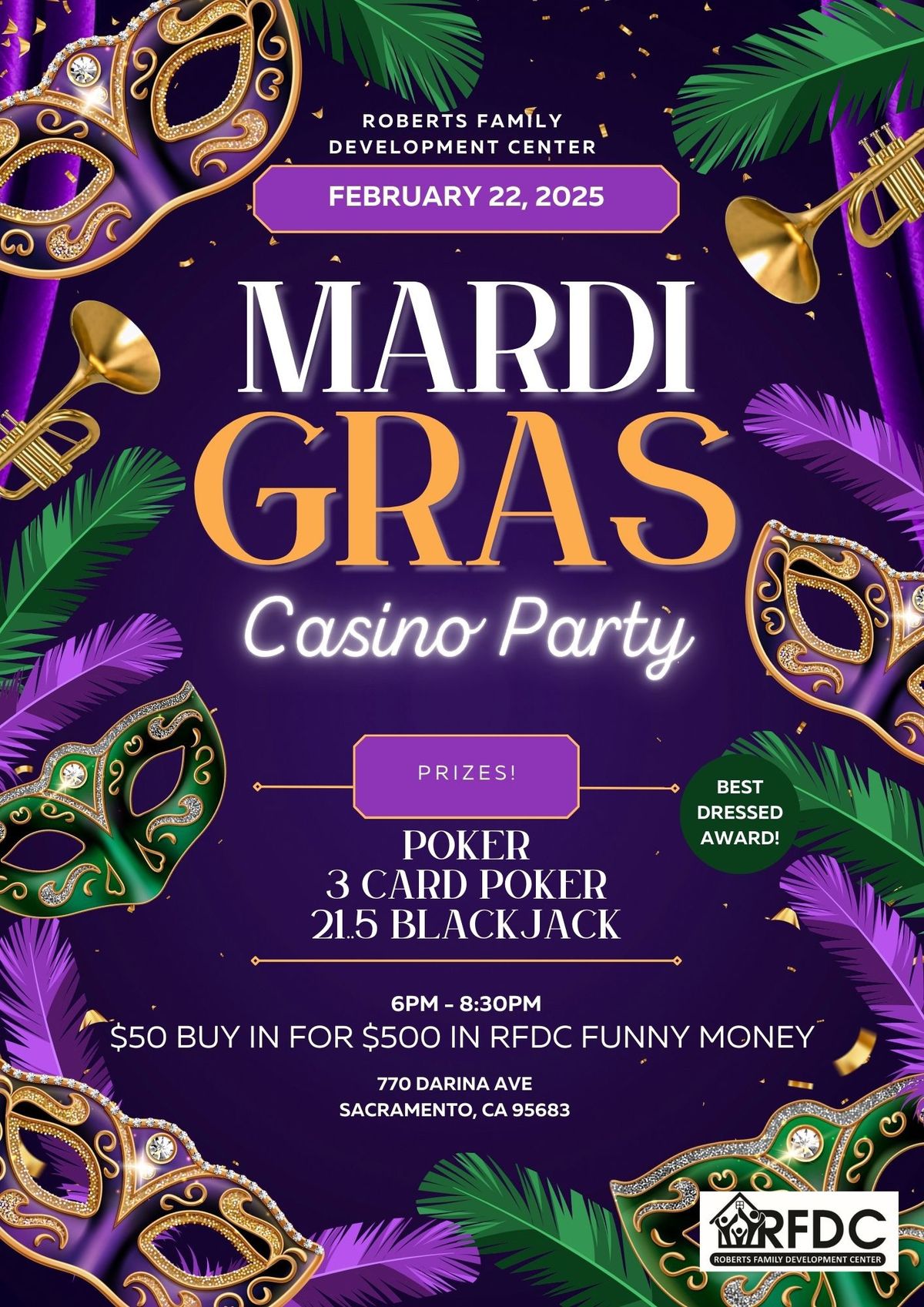 Mardi Gras Casino Night