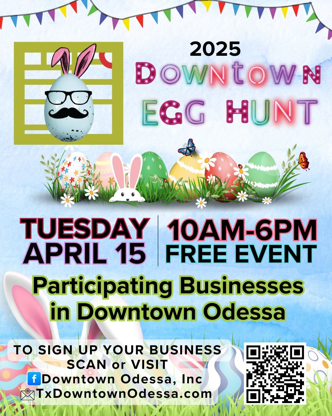 Downtown Odessa Easter Egg Hunt