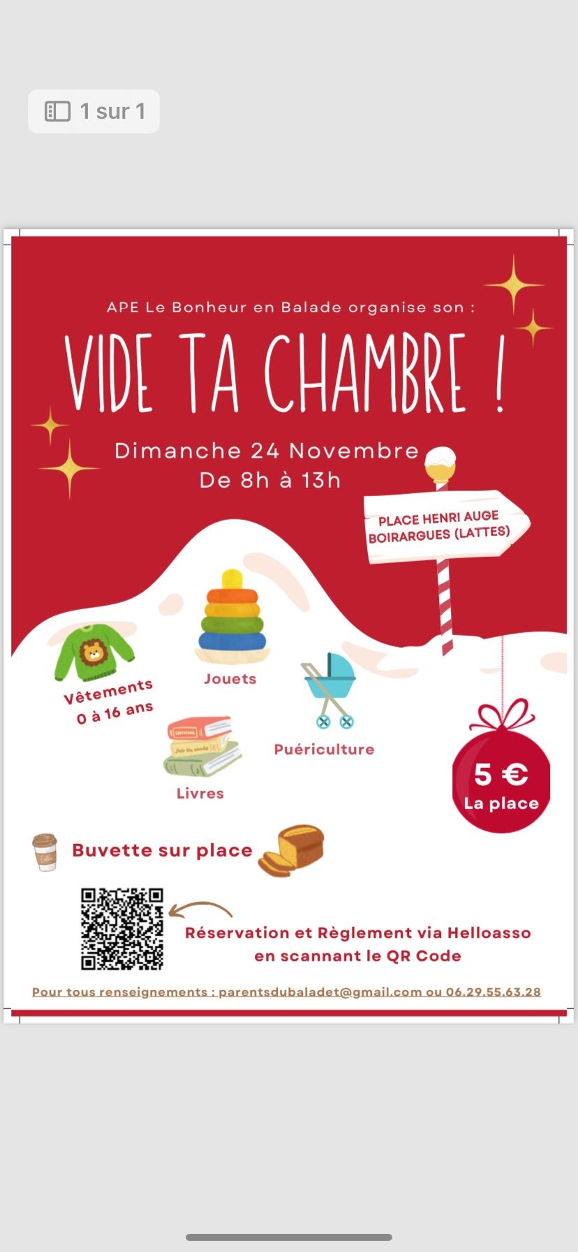 Vide ta chambre - Bourse aux jouets