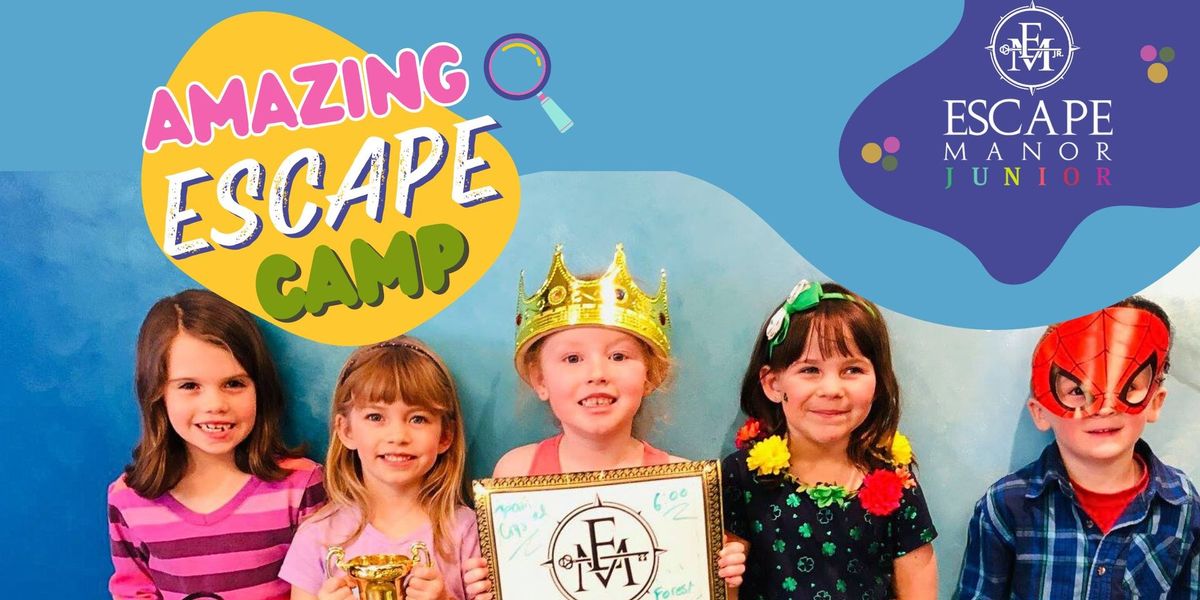 Amazing Escape Camp - Superhero Week \ud83e\uddb8