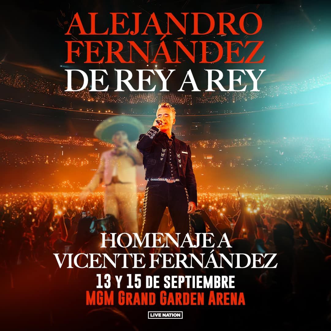 Alejandro Fernandez Las Vegas Tickets