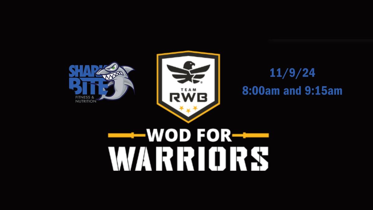 WOD for Warriors at Shark Bite Fitness - Veterans Day Fundraiser