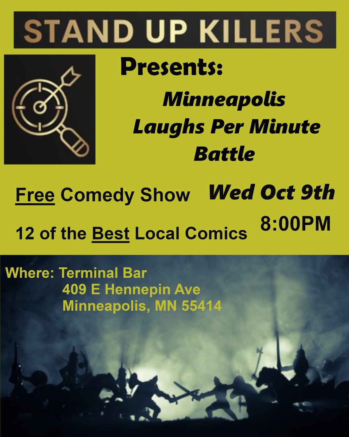 Minneapolis Laughs Per Minute Battle