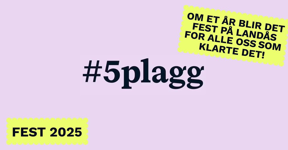 #5plagg - challenge & fest!