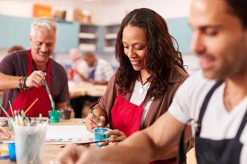 Instant Masterpiece Painting Evening - Community Space at Tesco Community Space