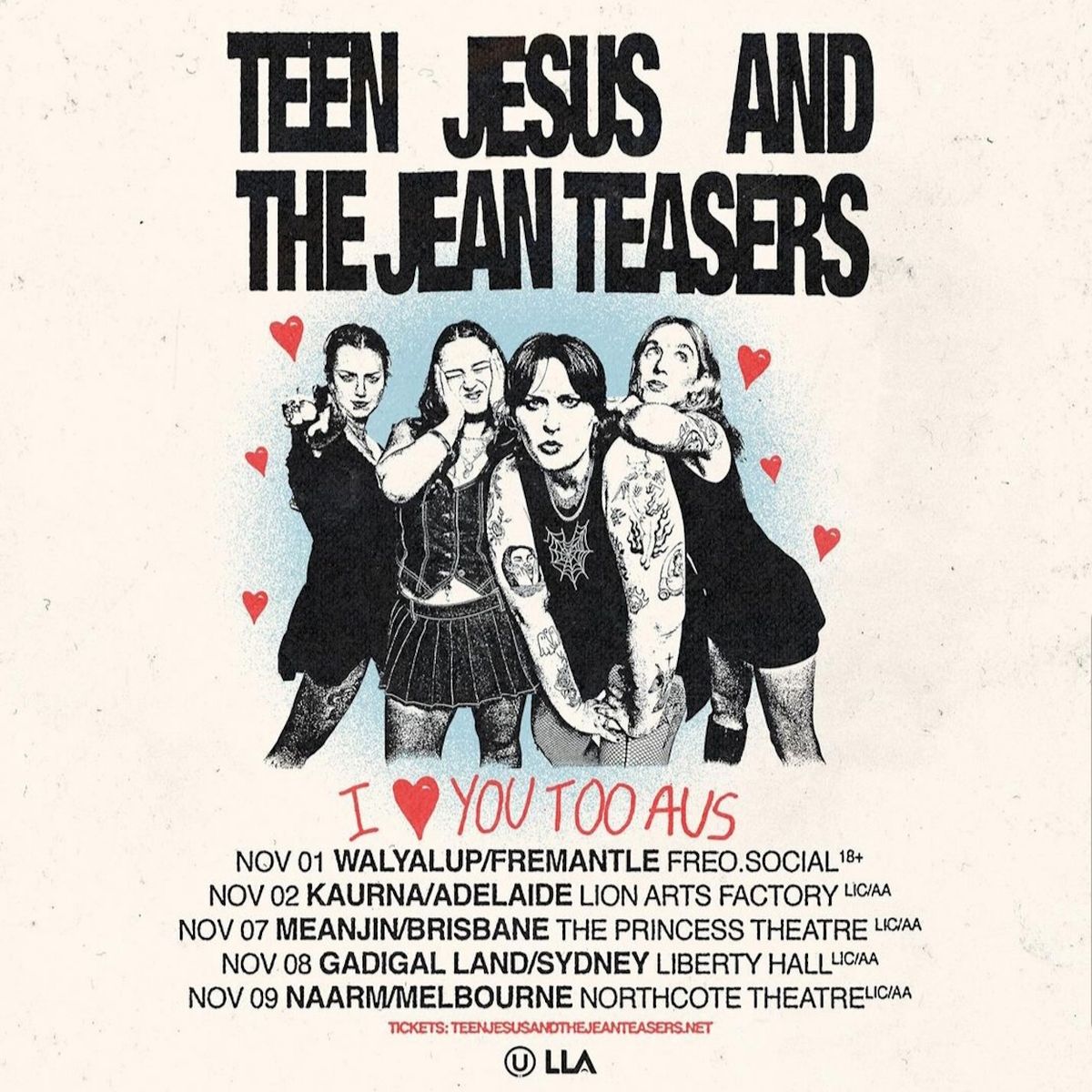 Teen Jesus And The Jean Teasers