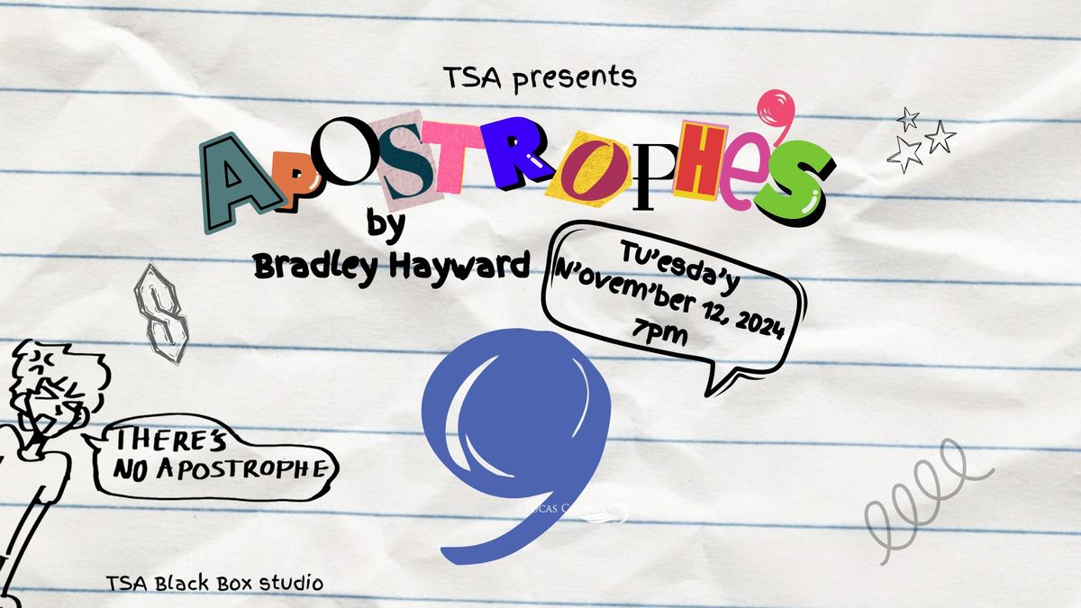 Apostrophe's by Bradley Hayward