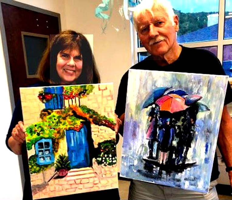 Learning Impressionism: Acrylic Painting Class w\/ Alan Rauch