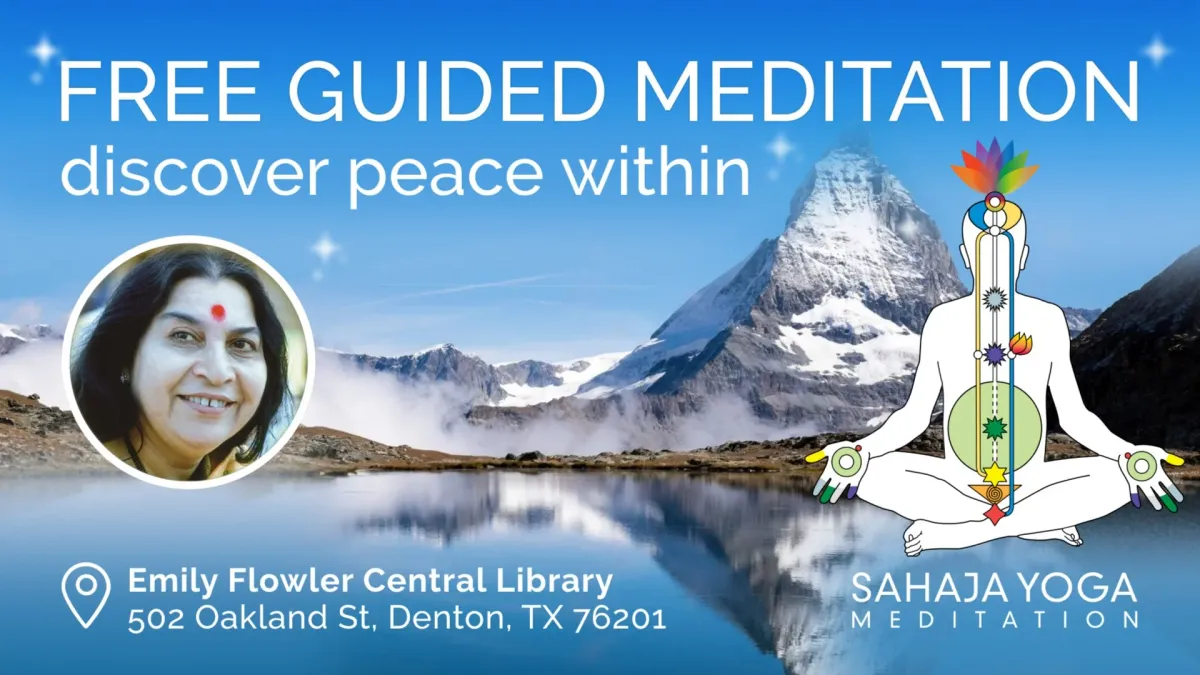 Denton\/Argyle \ud83c\udf3f Evening Guided Meditation Classes FREE