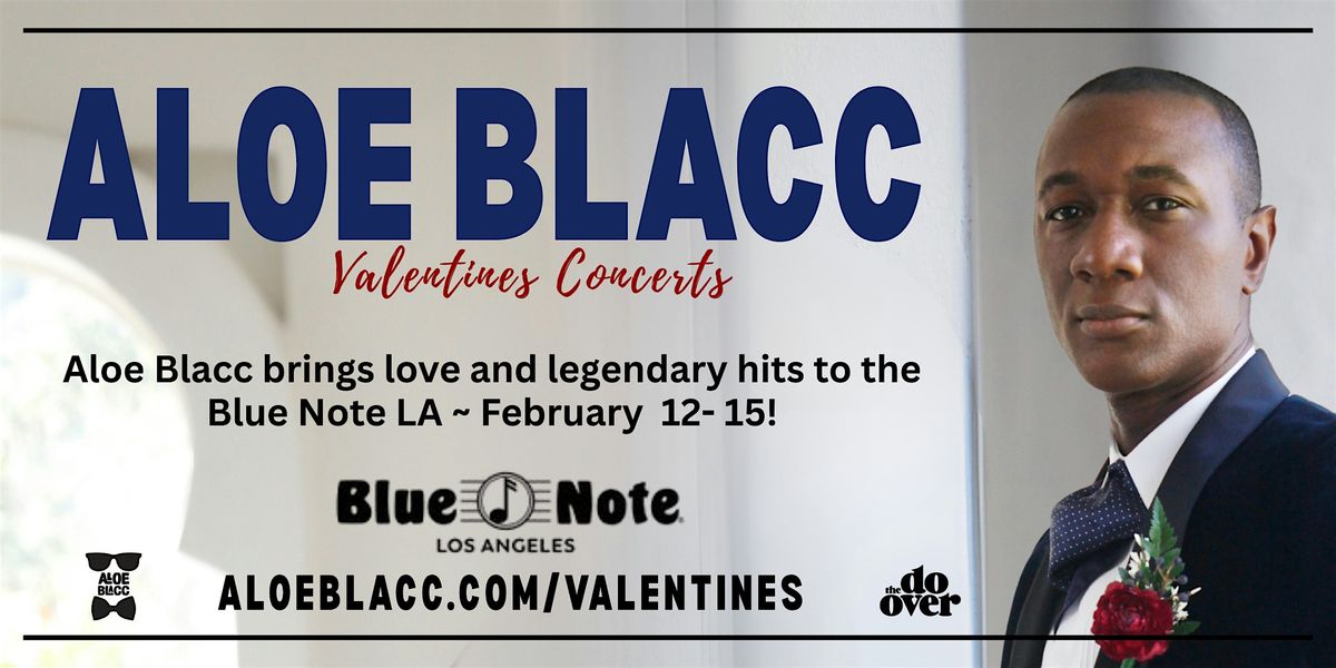Aloe Blacc's Valentine's Special at Blue Note Los Angeles