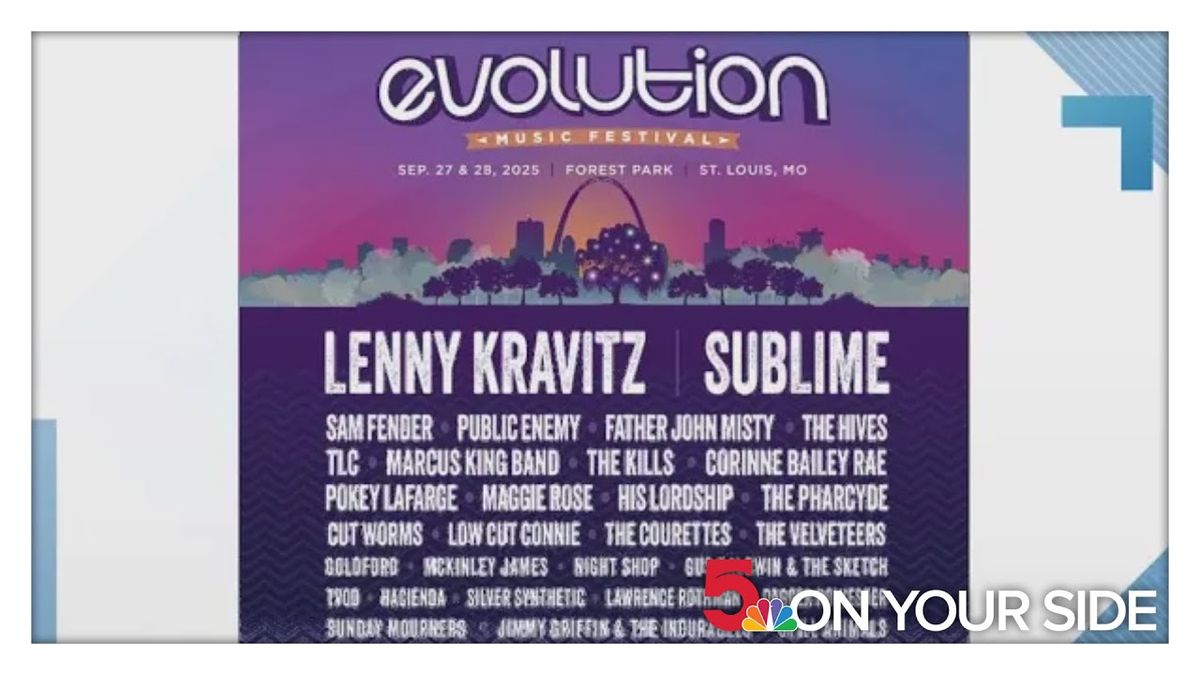 Evolution Festival: Lenny Kravitz  Sublime  Sam Fender & Public Enemy - 2 Day Pass