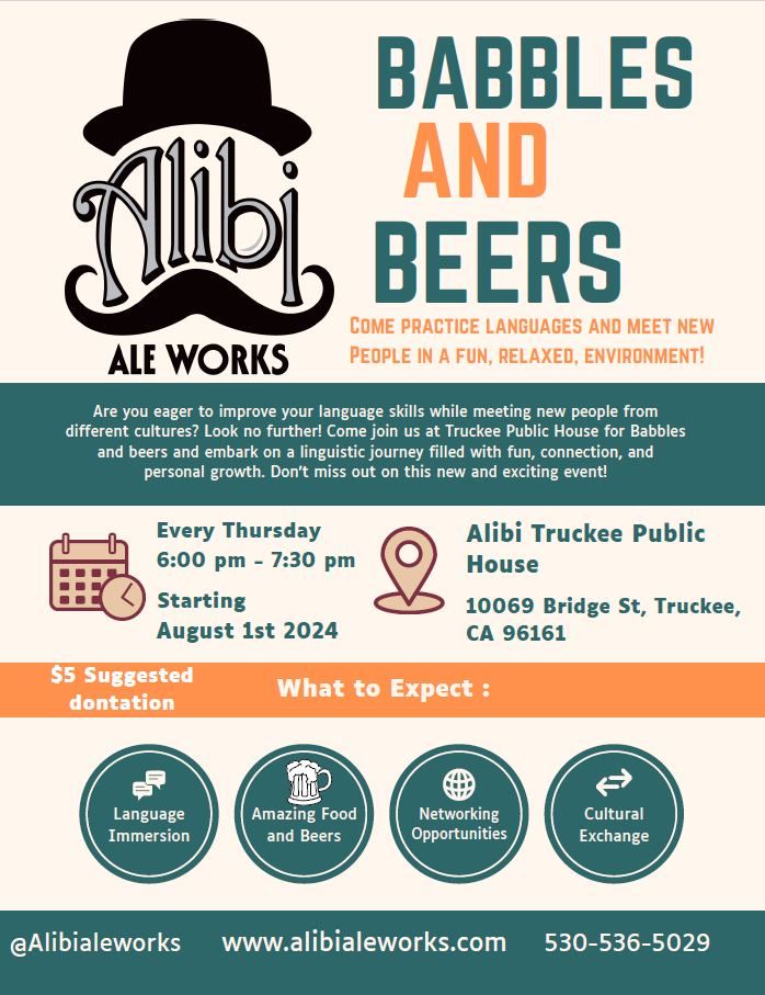 Babbles & Beers: Language Immersion Meet & Greet