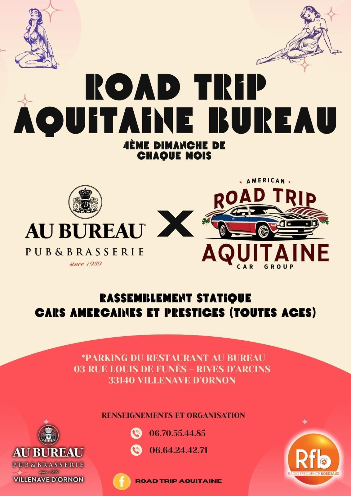 Rassemblement ROAD TRIP AQUITAINE