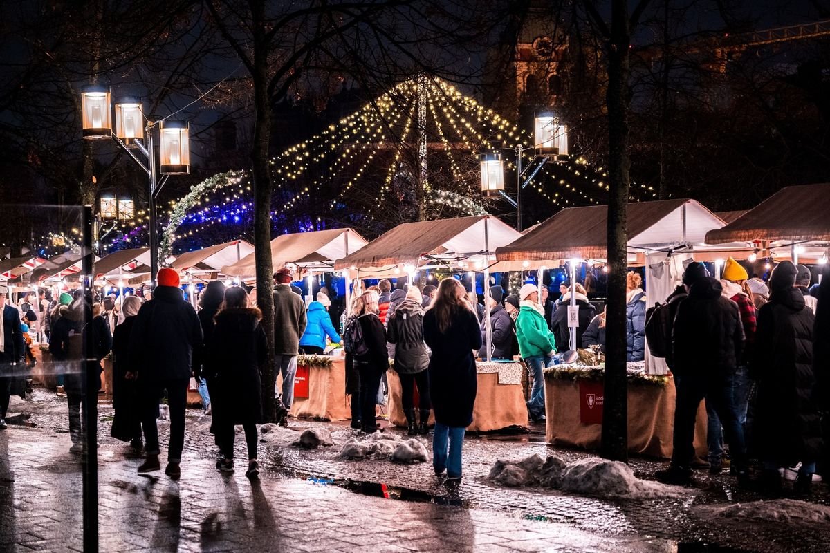 Julmarknad i Kungstr\u00e4dg\u00e5rden