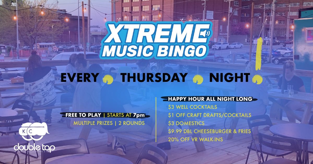 Xtreme Music Bingo @ DoubleTap KC