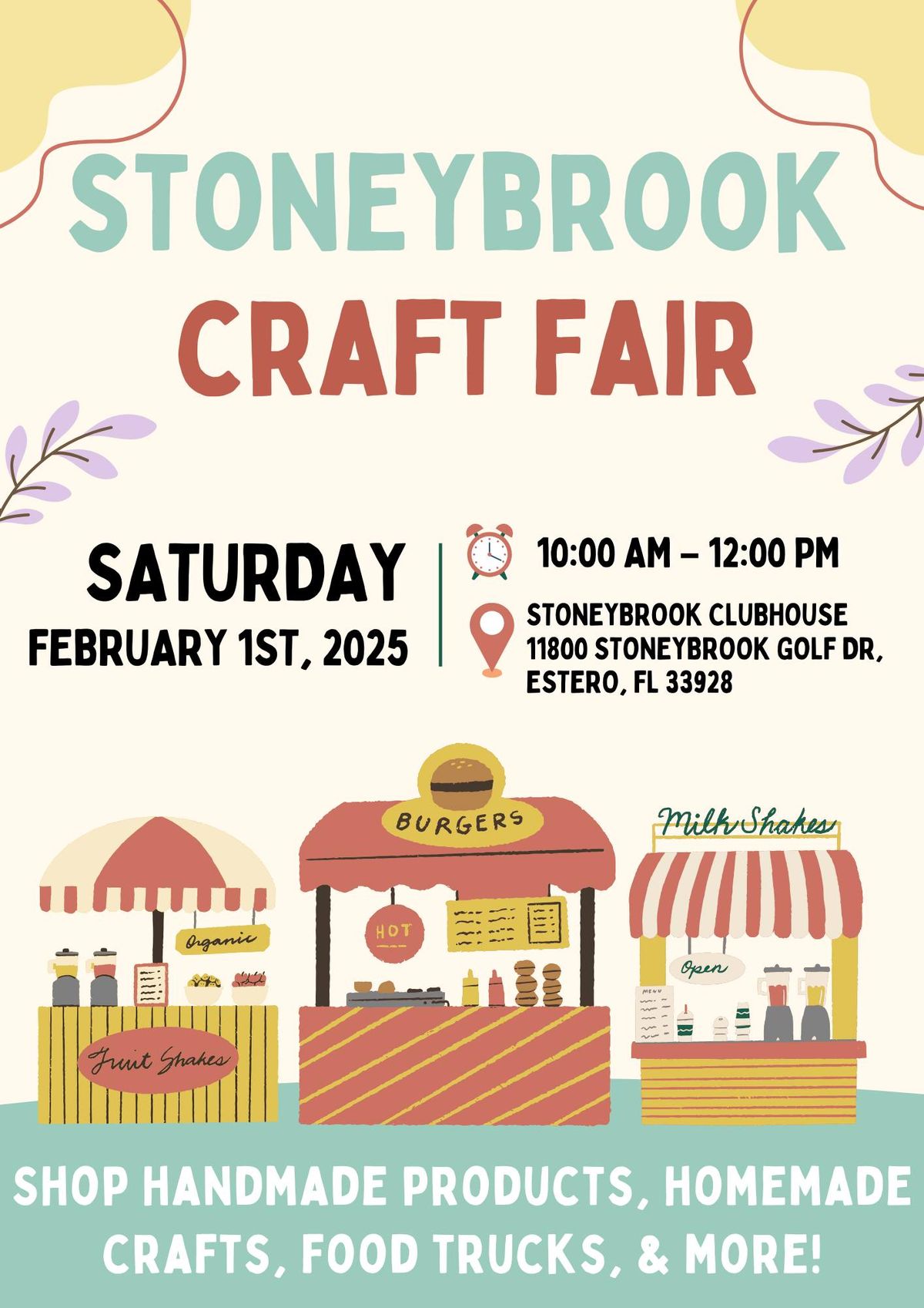 Stoneybrook Craft Fair