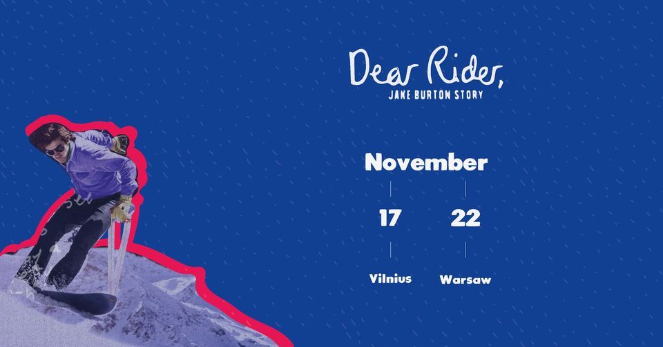 Dear Rider movie // Vilnius, CreateCulture Space, Nemencine, 17 ...