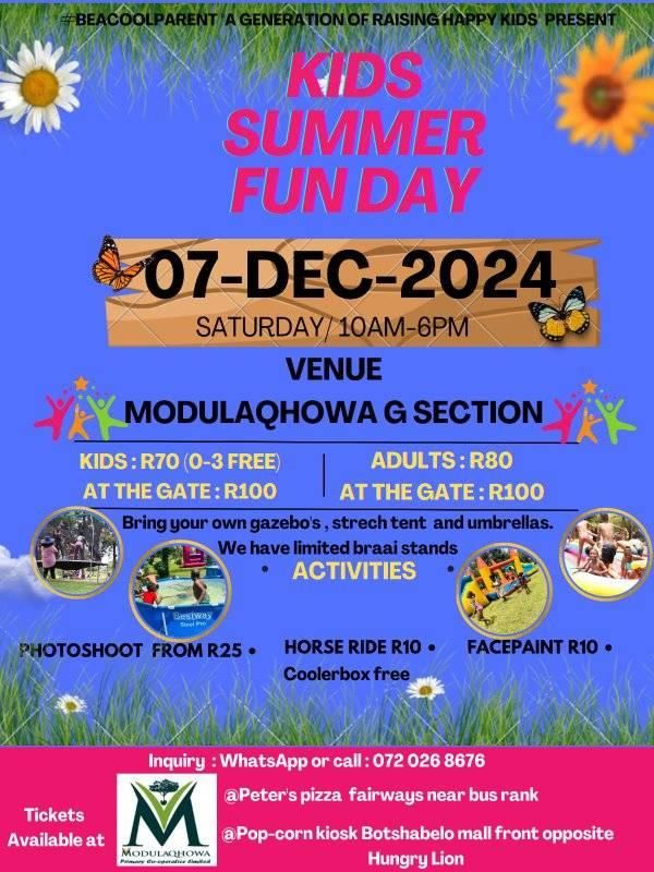 Kids Summer Fun Day