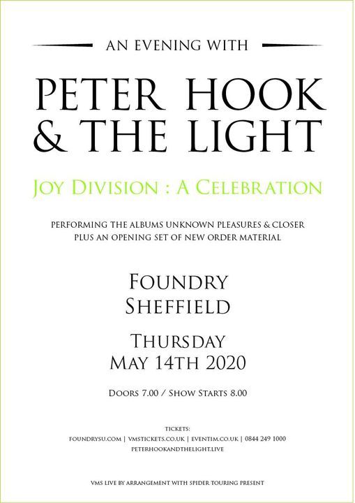 Peter Hook & The Light