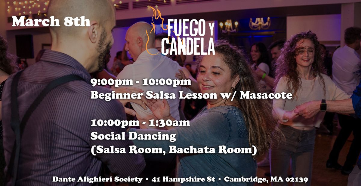 Fuego y Candela: Celebrating Women's History Month Salsa Dance Social!