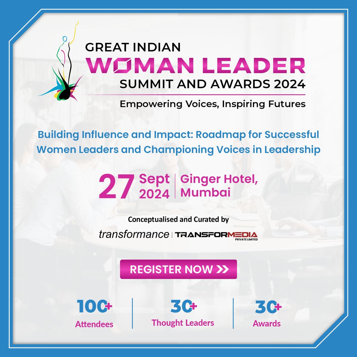 Great Indian Woman Leader Summit and Awards 2024